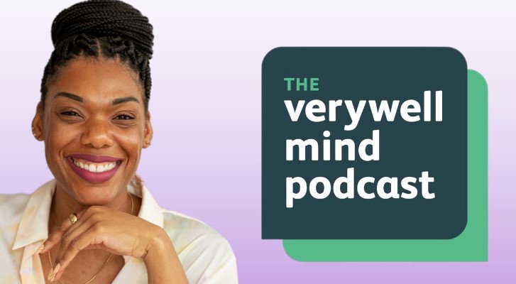 Cover photo of the Verywell Health Podcast featuring Minaa B.